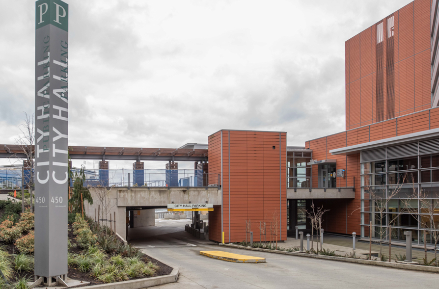 Sound Transit E335 Parking Garage 1