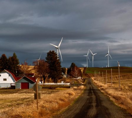 Palouse Wind Farm Concrete Foundations